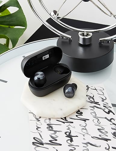 Technics EAH-AZ70WE-K - Auriculares True Wireless Noise-Cancelling control táctil(Bluetooth independiente, estuche de carga, resistente a sudor y agua, batería larga duración, asistentes de voz) negro