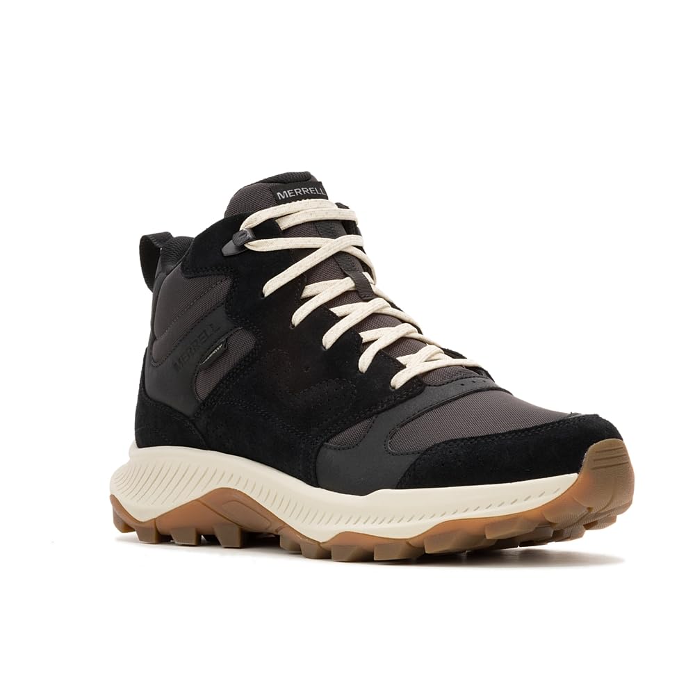 Merrell Tempo Sol Mid WP, Zapatillas Hombre, Antracita, 49 EU