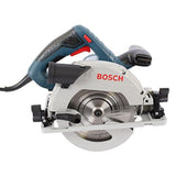 Bosch Professional GKS 55+ GCE - Sierra circular (1350 W, Ø disco 165 mm, vel. regulable, compatible carril guía, en caja)