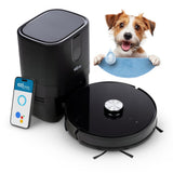 EZICLEAN Robot Aspirador Conectado con Base aspirante I-BOT Z7 Smart