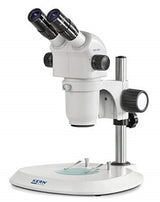 Estéreo Zoom Microscopio [Núcleo ozo 551] Tubo: Binocular, ocular: hswf 10 x 23 mm, campo de visión: ø28,75 – 3,3 mm, objetivo: 0,8 x – 7 x, soporte: columna