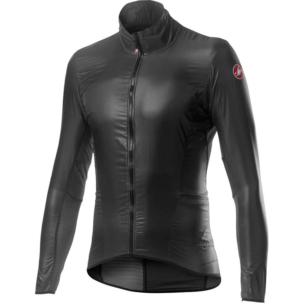 Castelli Aria Shell Jacket, Hombre, Darkgray, L