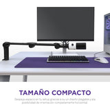 NZXT Boom Arm Mini - Ap-BOOMS-B1 - Brazo de Brazo de micrófono pequeño para transmisión, creación de Contenido, podcasting y grabación - Canal de Cable Cubierto - Compatibilidad Universal - Negro