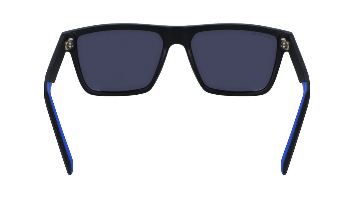 Lacoste L998s Gafas, Negro Mate/Azul, Taille Unique para Hombre