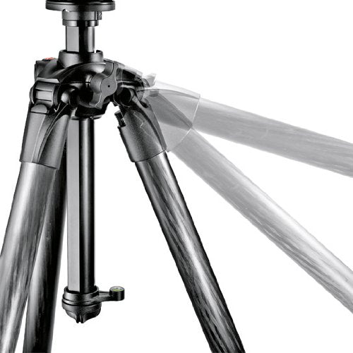 Manfrotto MT057C3 - Trípode completo, negro