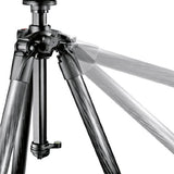Manfrotto MT057C3 - Trípode completo, negro