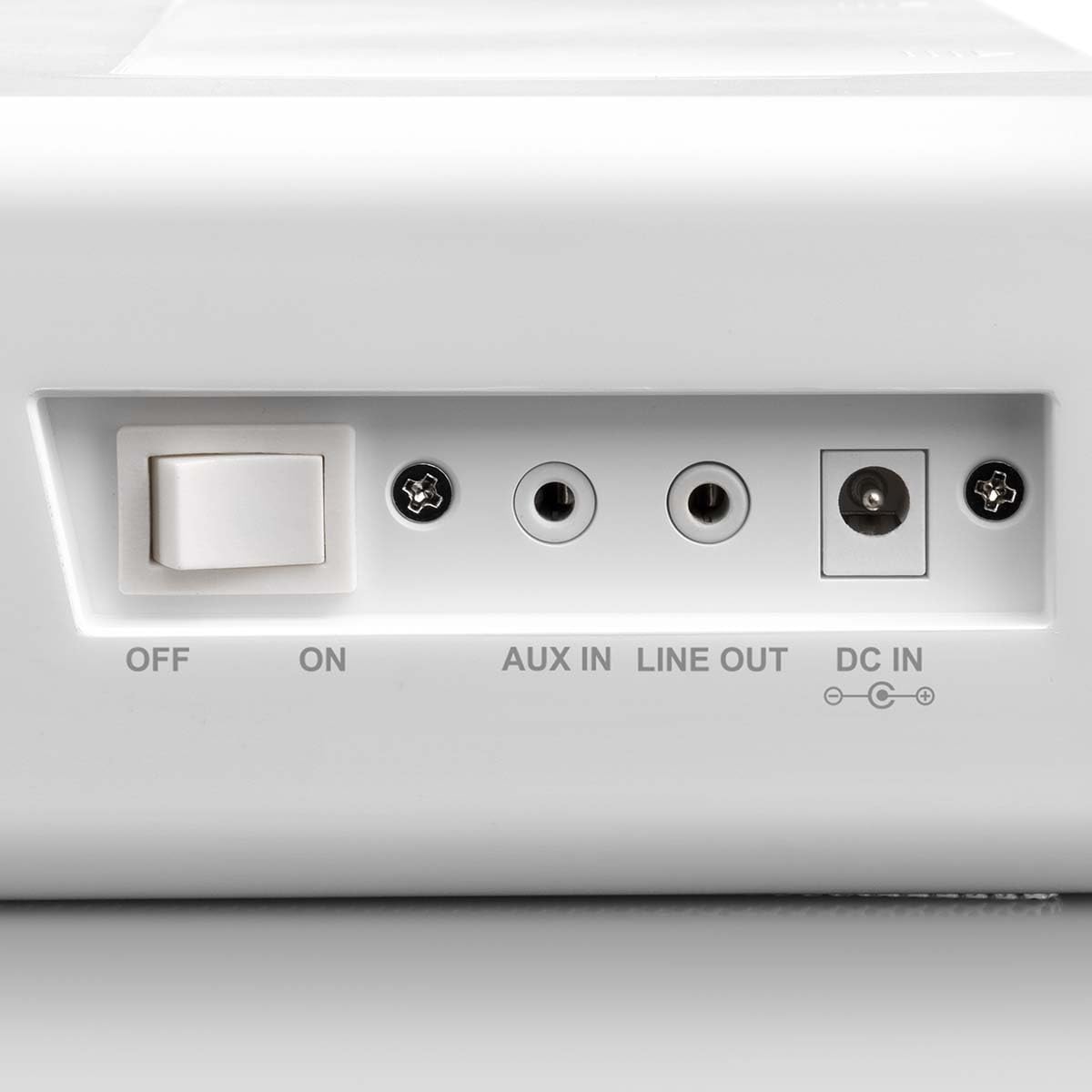Lenco KCR-2014 - Radio (Internet, Digital, FM, PLL, 4W, 6,1 cm (2.4"), 23,7 cm) Color blanco