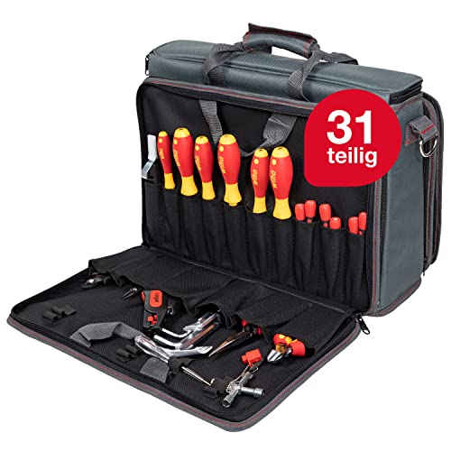 Wiha Juego de herramientas para técnicos de servicio en surtido, de 31 unid. incl. bolsa (43879)