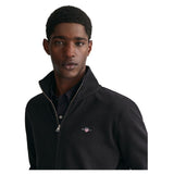 GANT Reg Shield Full Zip Sweat Sudadera, Negro, S para Hombre