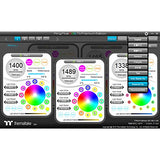 Thermaltake Riing Plus - Ventilador de PC, RGB LED, 14 x 2,5 x 14 cm