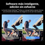Pack Esencial dji Osmo 360, cámara 360 con Imagen 360° de 1 Pulgada, Video 360° en 8K Nativo, Video 4K/120 fps y 170° Boost, Kit de Palo de Selfie Invisible de 1.2 m, batería extendida con 2 baterías