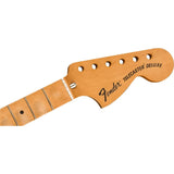 Fender Neck, Road Worn® '70's Telecaster® Deluxe Neck, 21 Medium Jumbo Frets, Maple, "C" Shape