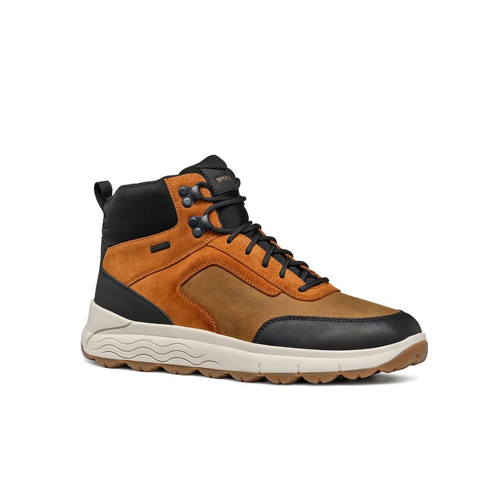 Geox Men's U Spherica 4x4 B ABX Ankle Boot, Ocre, 42 EU