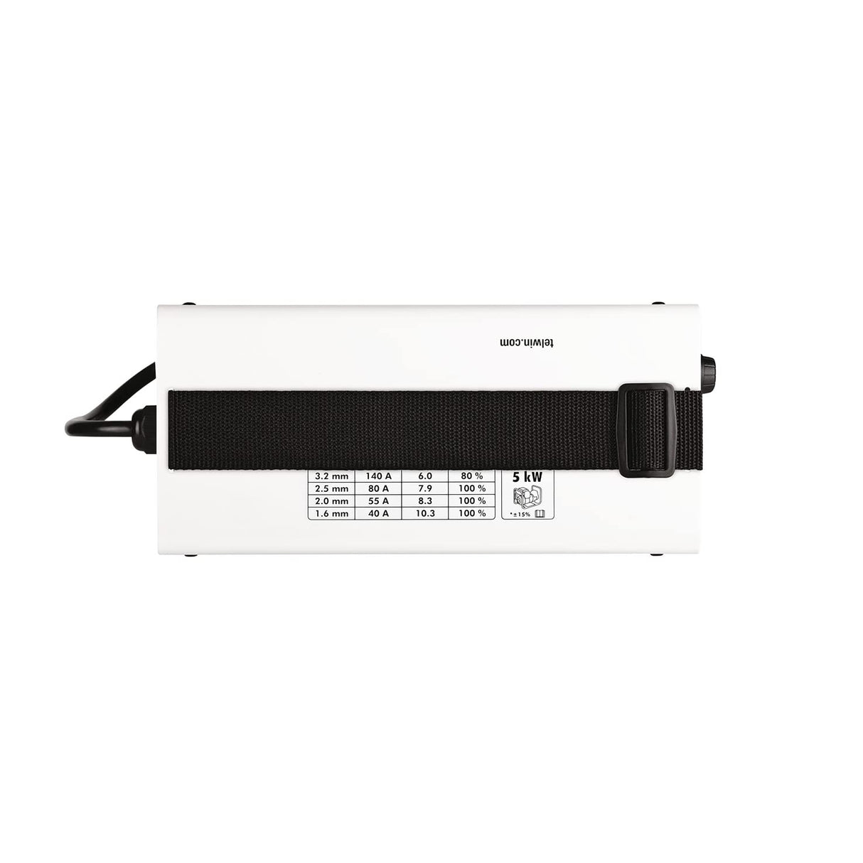 Telwin T-ARC 150 Soldadora Inverter a Electrodo 140A 230V con Accesorios para Soldadura MMA