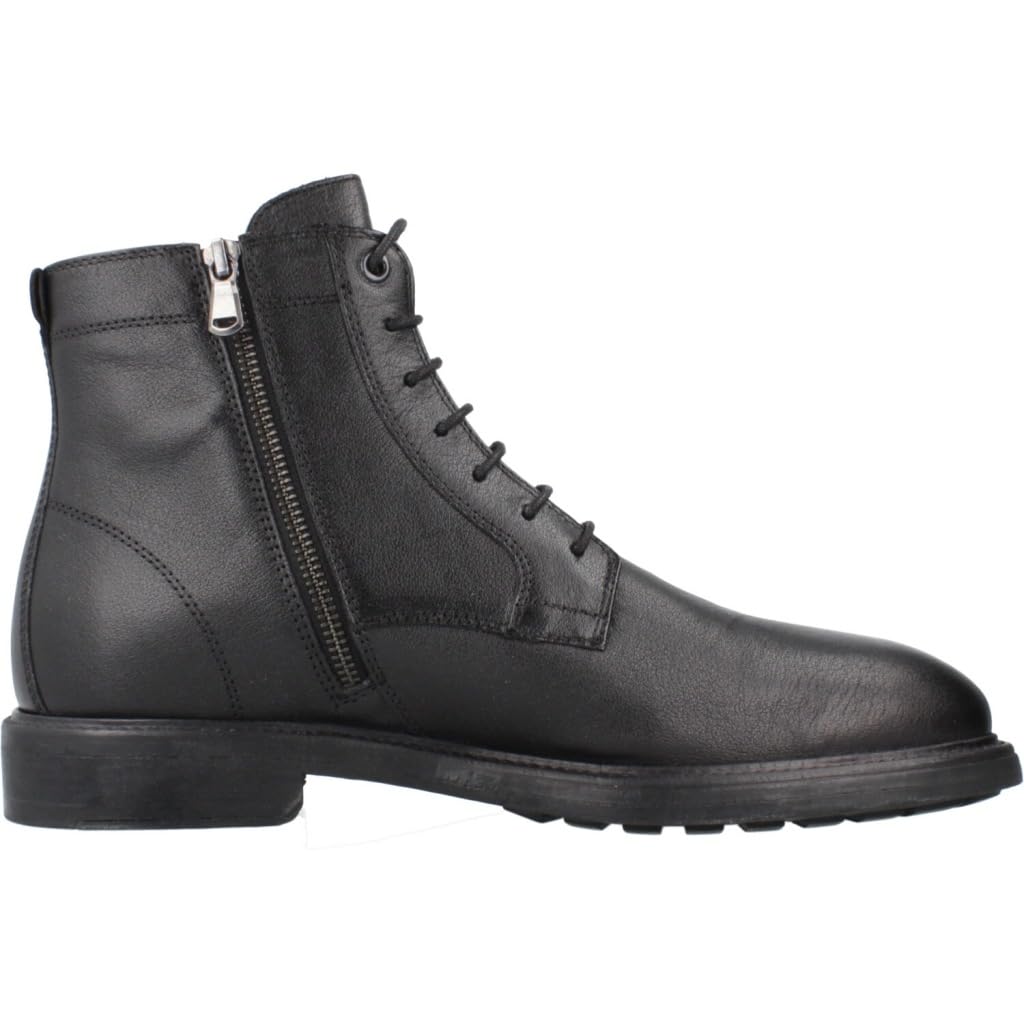 Geox U Tiberio D, Bota de Tobillo Hombre, Black, 41 EU