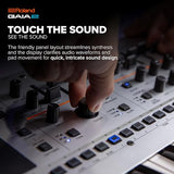 Sintetizador Roland GAIA 2 con prestaciones sonoras avanzadas | Generador de sonido híbrido que combina síntesis de tabla de ondas y virtual analógica | Motional Pad integrado