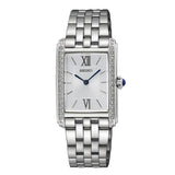 Seiko Reloj Analógico para Mujeres de Cuarzo con Correa en Acero Inoxidable SWR091P1