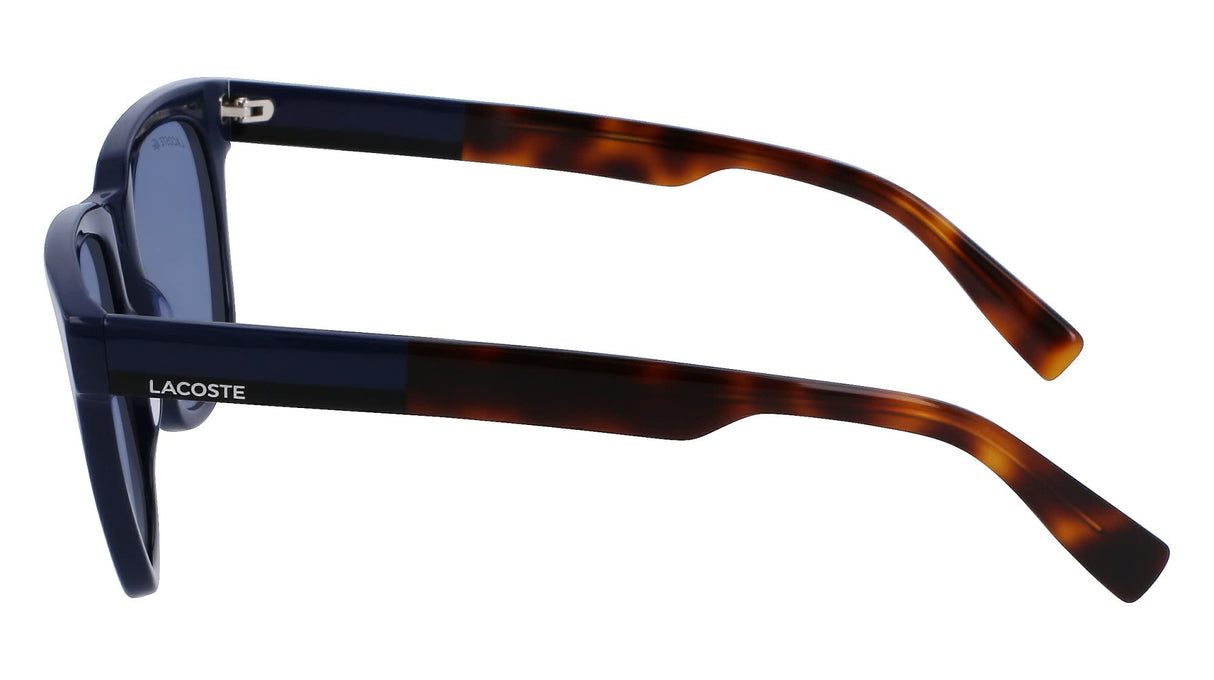 Lacoste Unisex Adult Sunglasses L996S - Blue with Solid Blue Lens