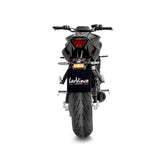 SBK LV ONE EVO NEGRO 2/1 YAMAHAMT-07 INOX con catalizador