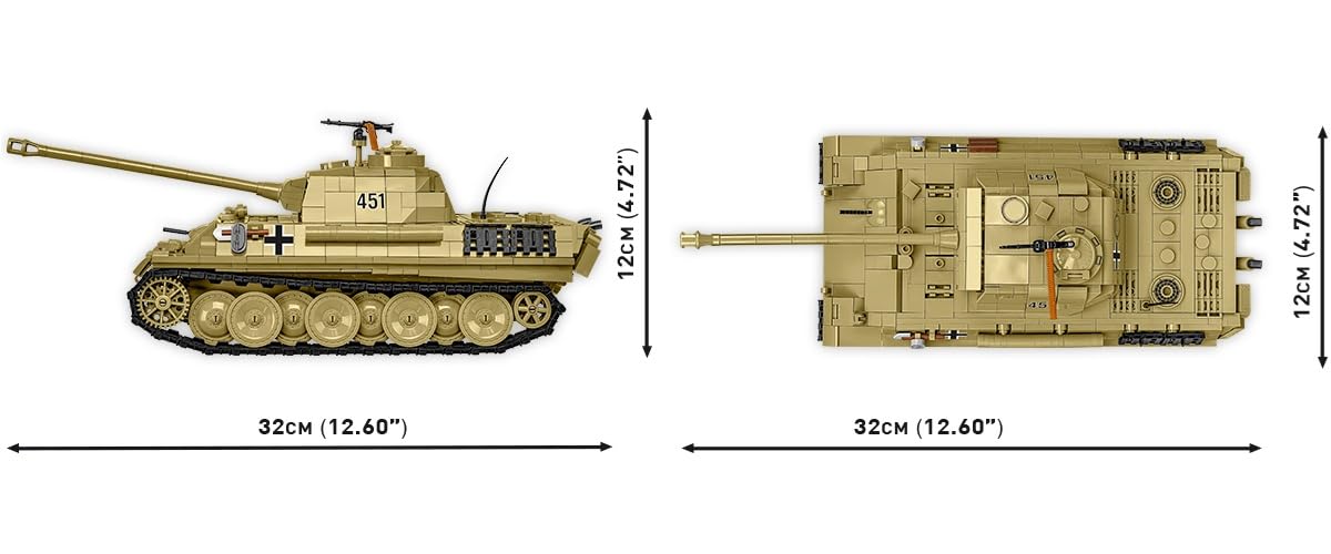 COBI Panzer V Panther Ausf.G Pudel