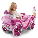 Huffy Disney Princess Royal Caballo y carruaje - Coche de propulsión eléctrica, Rosa, Edad 3+