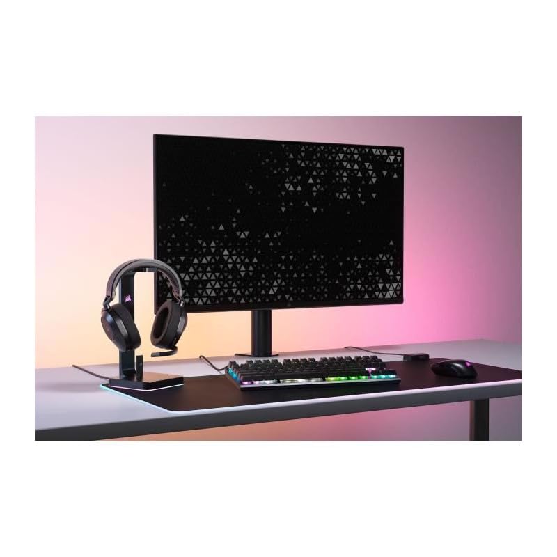 Corsair HS65 WIRELESS Auriculares para Juegos Multiplataforma con Bluetooth - Dolby 7.1 Sonido Envolvente - Micrófono Omnidireccional - iCUE - PC, Mac, PS5, PS4, Nintendo Switch, Móvil - Carbono