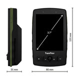 TwoNav Aventura 2 Plus, GPS de Mano con Pantalla Amplia 3.7 Pulgadas, Botones y Joystick para montaña, Alpinismo, Trekking o Senderismo con mapas incluidos. Color Verde