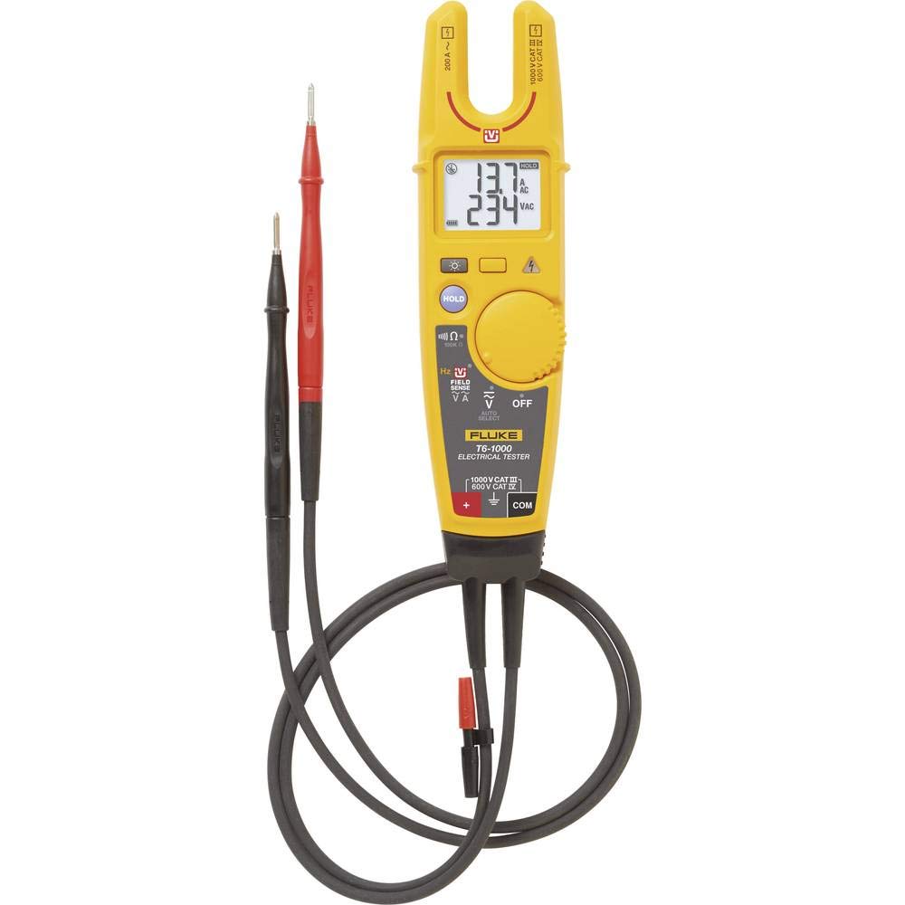 Comprobador eléctrico T6-1000, Yellow, Gray, Red