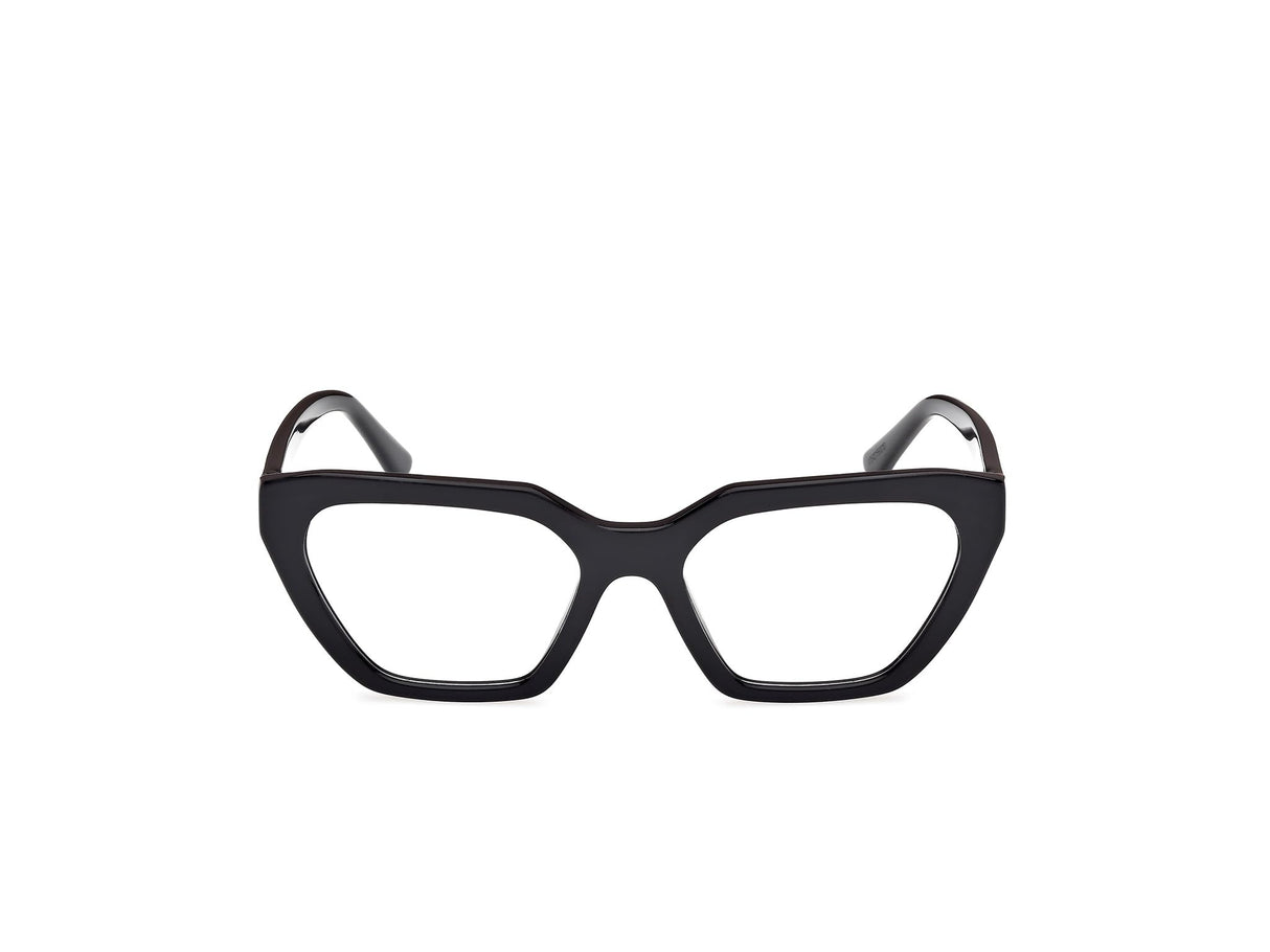 Guess Gu50176 Marcos para Gafas recetadas, 001 Shiny Black, 54/18/140 para Mujer