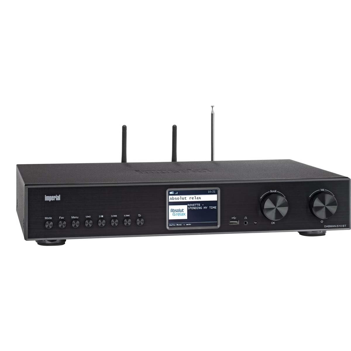 Imperial DABMAN i510BT Internet Digital Negro Radio