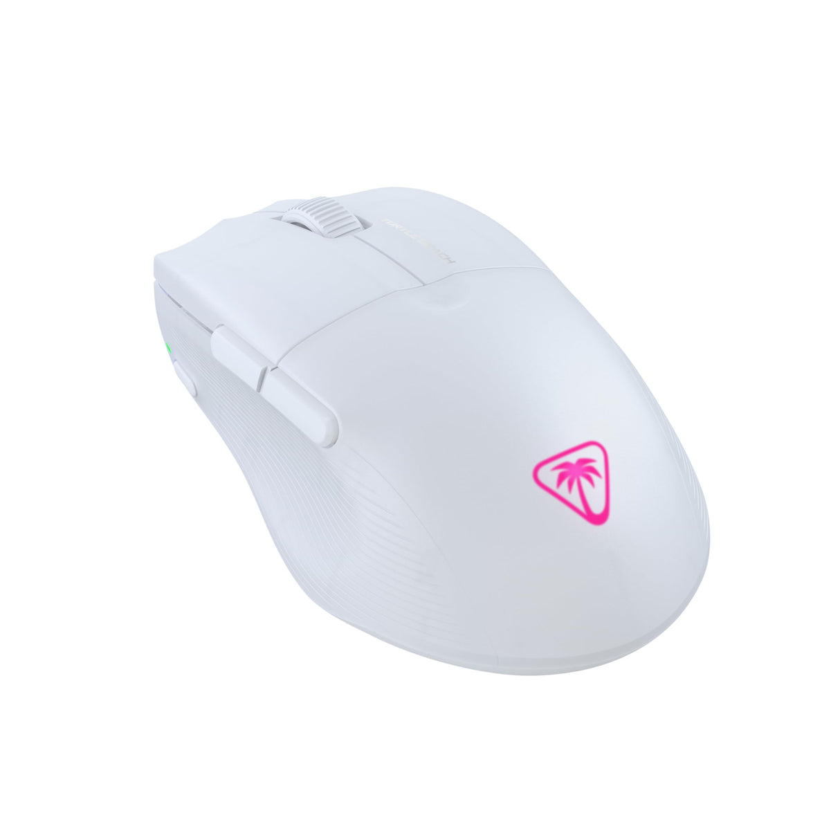 Turtle Beach Pure Air - Ratón de Juego RGB ergonómico inalámbrico Ultraligero, Sensor óptico de 26 000 PPP, 125 Horas de batería, interruptores mecánicos Titan, iluminación RGB - Blanco
