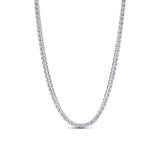 PANDORA Timeless 393806C01-40 - Gargantilla de tenis de plata de ley con circonitas cúbicas, tamaño: 40 cm, 40cm, Plata esterlina, Circonia cúbica