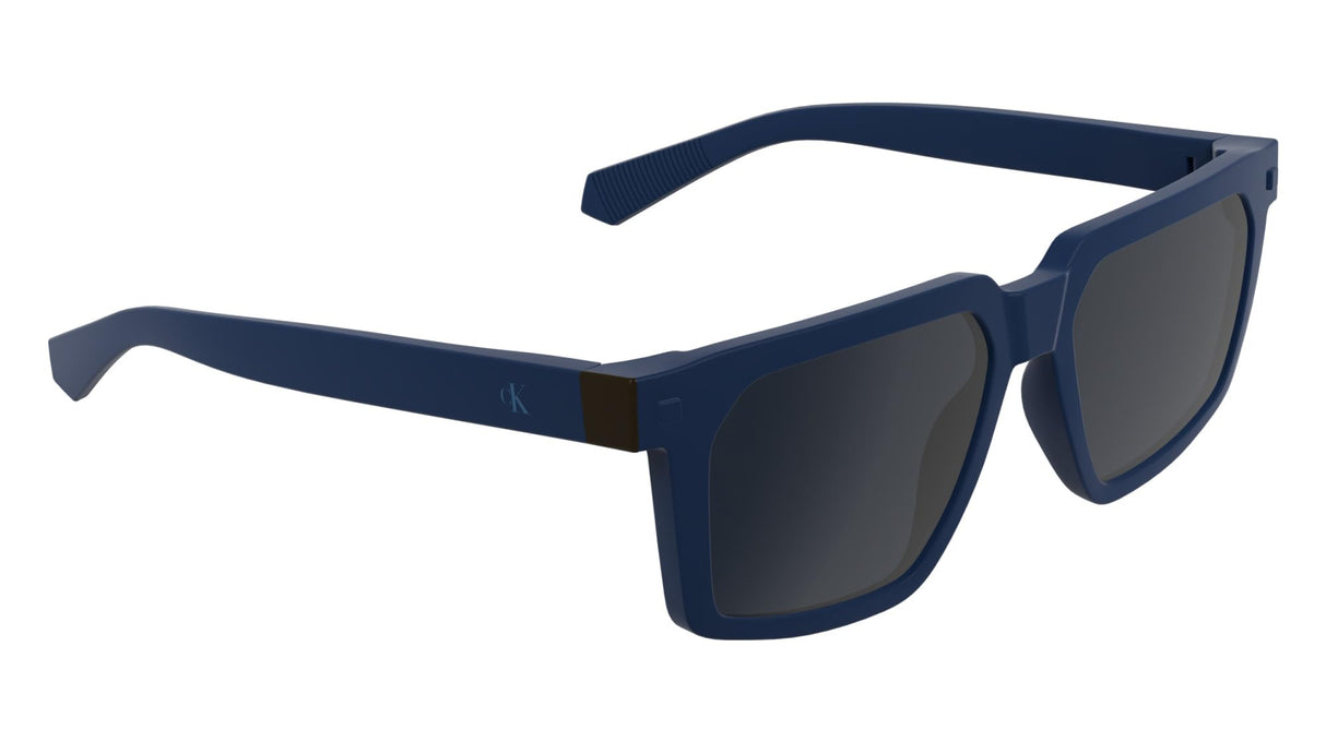 CALVIN KLEIN JEANS CKJ25621S Sunglasses, Matte Blue, Talla única para Hombre