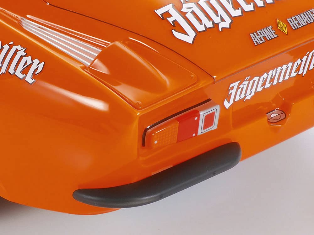 Tamiya 58708 1:10 RC Renault Alpine A110 Jägerm. M - 06 - Coche teledirigido, vehículo RC, modelismo, Kit para Montar, Hobby, Tinkering, Multicolor