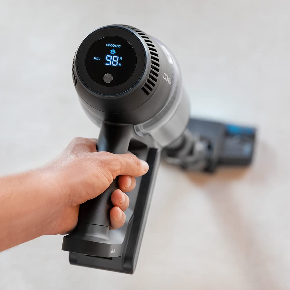 Cecotec Aspirador Escoba Digital Sin Cable Conga Rockstar 3000 Advance Ergowet. 4 en 1, 680 W y 26 kPa, Cepillo Jaliscazo, 230 AW, Autonomía 90 min, 4 Modos, Tubo ErgoFlex, Kit de Accesorios