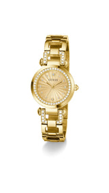 GUESS Reloj Analógico para Mujer'S de Cuarzo con Correa en Acero Inoxidable GW0869L4
