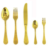 Mepra 1097CB22030D - Juego de cubertería, Color Dorado