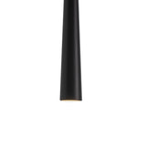 LAMPARA DE TECHO 6X6X60/200 MADERA NEGRO CON BOMBILLA