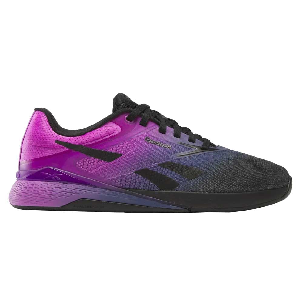 Reebok Nano X5, Zapatillas Mujer, Black/Twilight Purple/Purple Rave, 36 EU