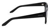 DRAGON ROWANIZED Gafas, Shiny Black with Ll Smoke Polarized Lens, Talla única Unisex Adulto