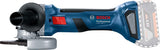 Bosch Professional 18V System GWS 18V-7 - Amoladora angular a batería (Brushless, Ø 125 mm, 11000 rpm, sin batería, en L-BOXX)