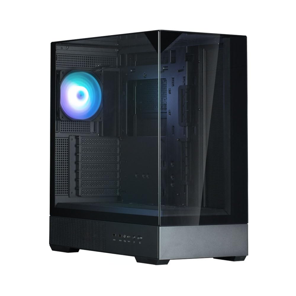 ZALMAN P40 Prism - Carcasa para Ordenador (Torre Media), Color Negro