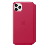 Apple Funda Leather Folio (para el iPhone 11 Pro MAX) - Frambuesa