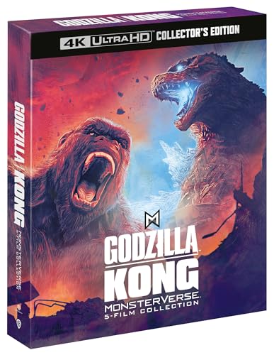 Godzilla x Kong Monsterverse 5-Film Collection [4K Ultra HD] [2024]