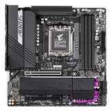 GIGABYTE B650M AORUS Elite Placa Base - Compatible con procesadores AMD Ryzen 9000, VRM de 12+2+2 Fases, hasta 8000 MHz DDR5, 1xPCIe 5.0 + 1xPCIe 4.0 M.2, LAN 2.5GbE, USB 3.2 Gen 2x2