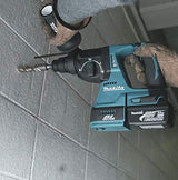 Makita DHR242ZJW - Taladro SDS + 18 V BL+DX06 3 FUNZ, 18 V, turquesa