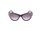 Guess GU0011205B57 Gafas, 05b Shiny Black, 140/17/42,5 para Mujer