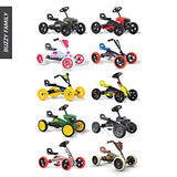 BERG Buzzy Retro Green Pedal Gokart, vehículo Infantil, Coche a Pedal, Kettcar a Partir de 2 años, Alta Seguridad y Estabilidad, vehículo de Pedales para niños