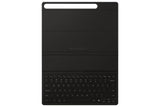 Samsung Funda para Galaxy Tab S10+, Tab S9+, Tab S9 FE+ con Teclado QWERTY y botón AI, Funda de una Sola Pieza, Color Negro