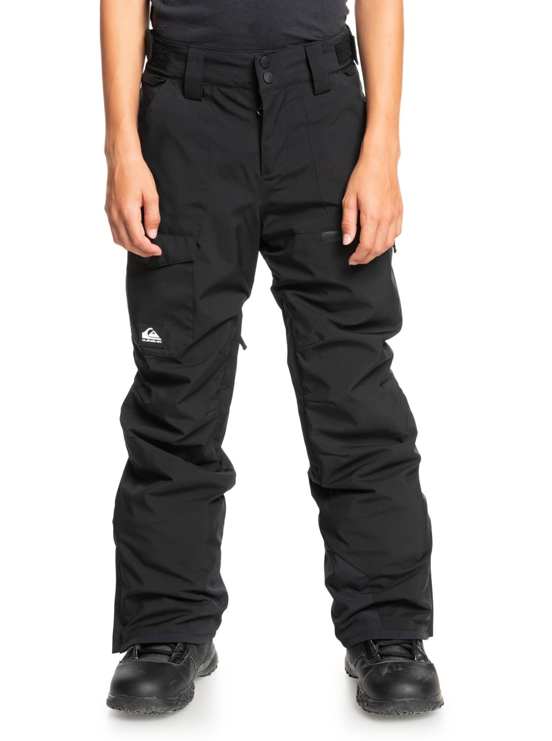 Quiksilver Utility Youth PT Pantalón, True Black, Estándar para Niños